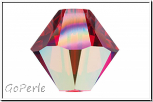 Swarovski� Bicone 5328, 4mm, 227AB - light siam, AB, 25 Stk.